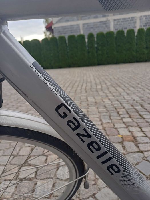 Rower Męski Gazelle Orange Comfort