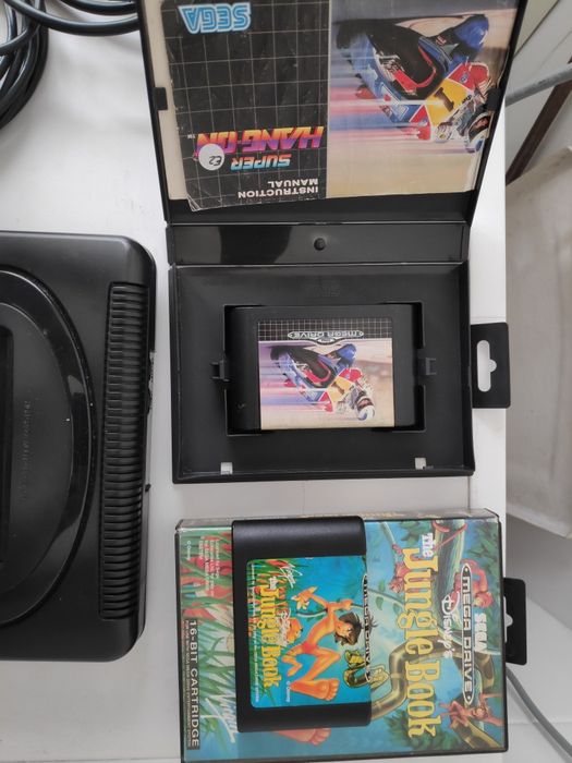 Mega Game II com 2 jogos Sega Mega Drive