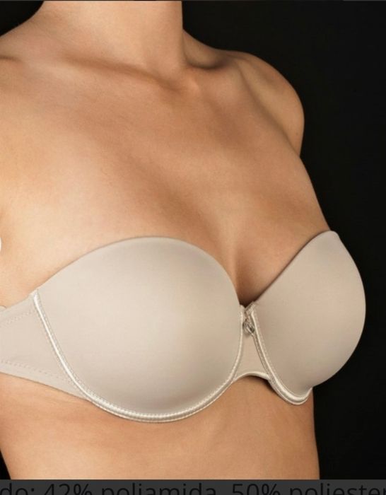 Soutien cai cai com silicone nas costas