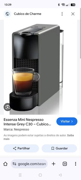 Máquina café Nespresso