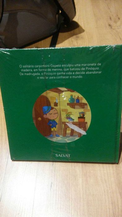 Coleção Audiocontos - Nº19 Pinóquio - Livro + boneco