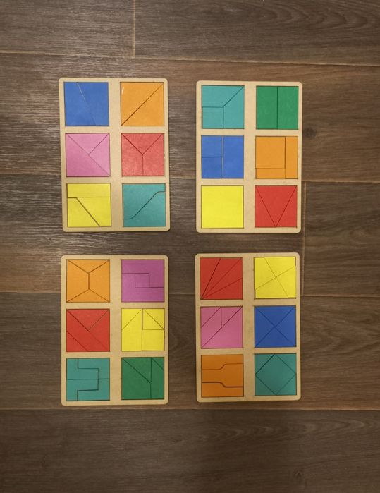 Сложи квадрат квадраты Никитина Нікітіна игрушка гра игра для ребенка