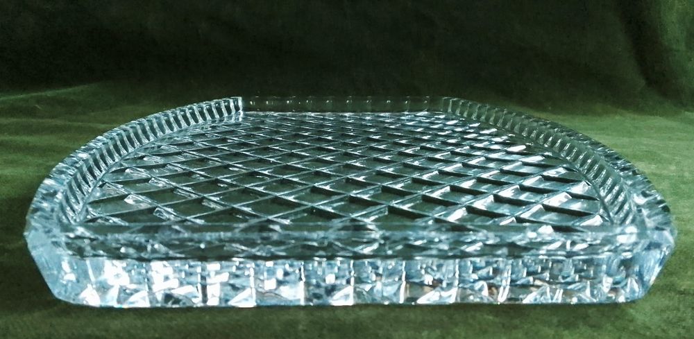 Kryształ patera/taca lata 70