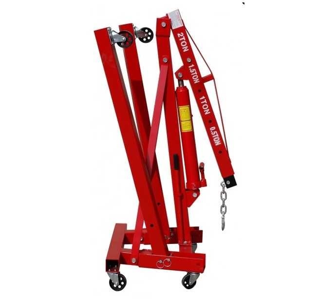 Grua 2000kg / 2T para Oficina Automóvel - Novas c/ IVA