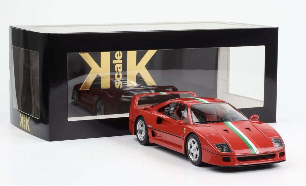 KK Scale  Ferrari F40 Ital Design Strip 1/18