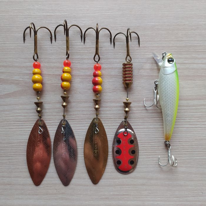 Блешні Mepps + воблер Owner блесна