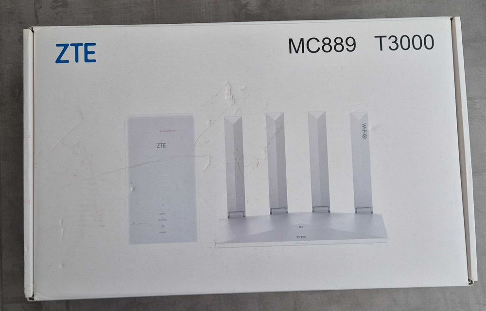 Router ZTE MC889 T3000 modem 5G WiFi6 NOWY
