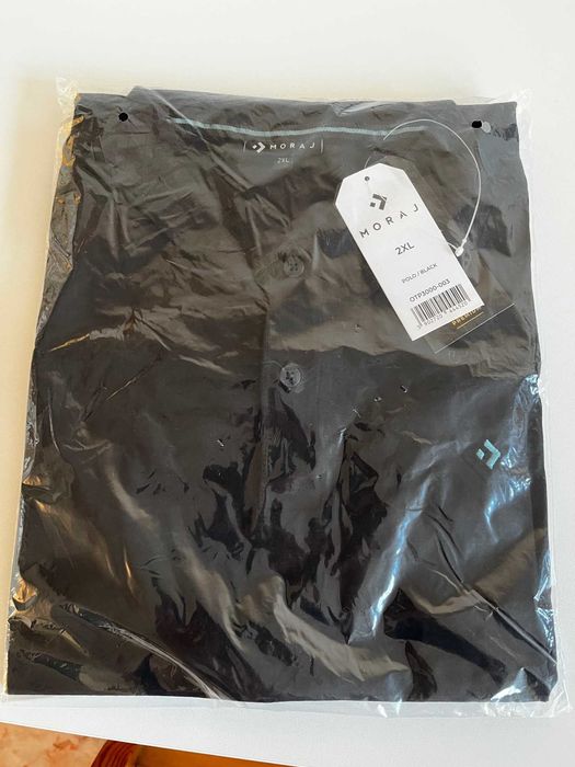 Męska koszulka polo Moraj 2XL - czarna