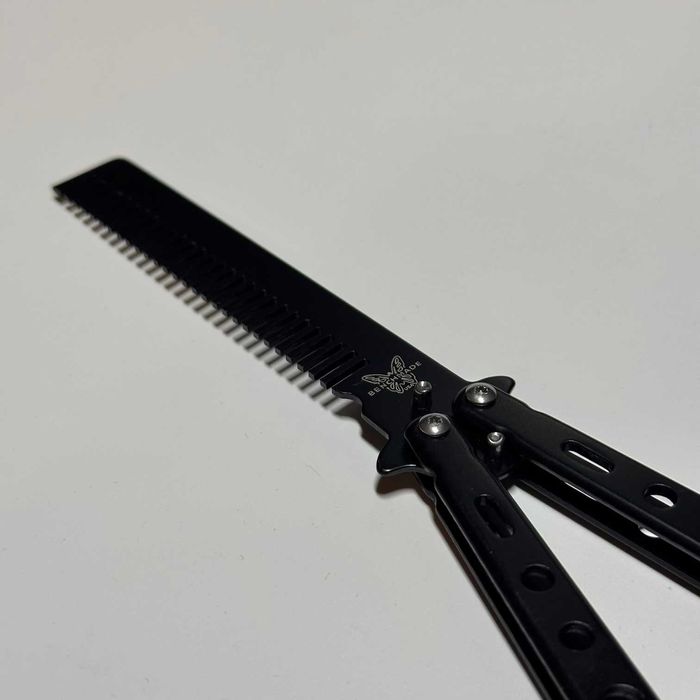 Grzebień Nóż Motylkowy Butterfly Knife Trick Spinner