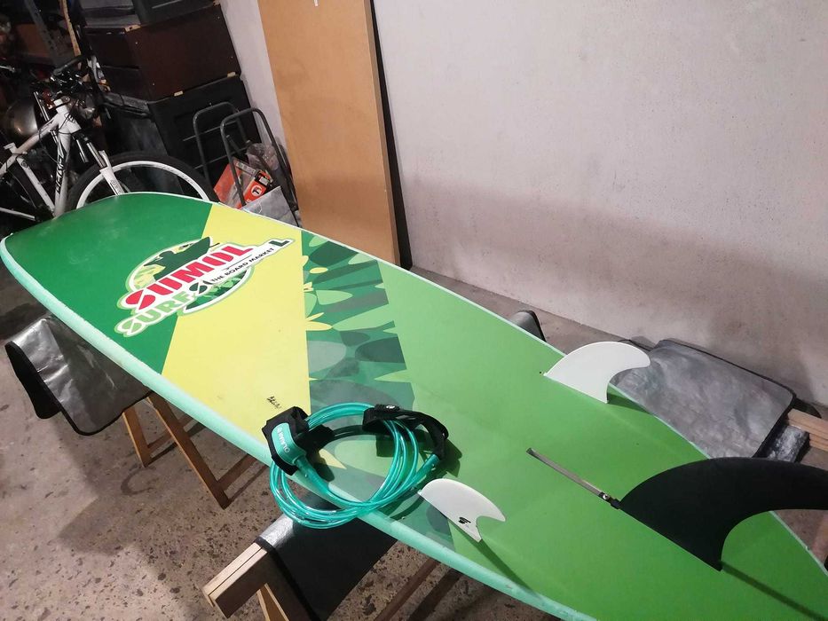 Malibu 9.2 epoxy evolution funboard prancha de surf nsp FCS
