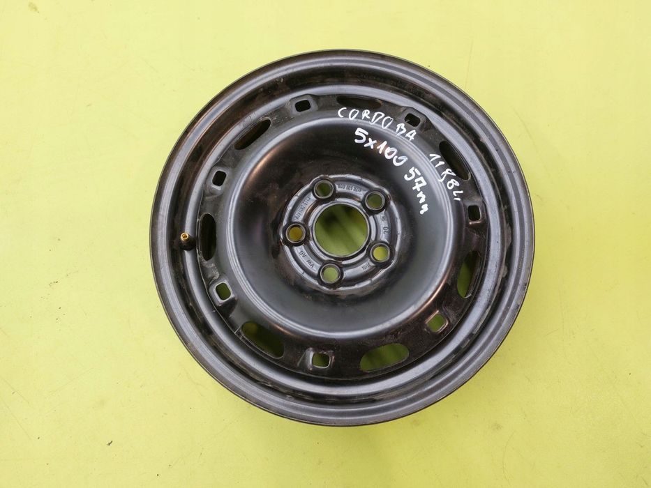 Felga stalowa Seat Cordoba IBIZA 6J X 14 ET 43 5X100 57 MM