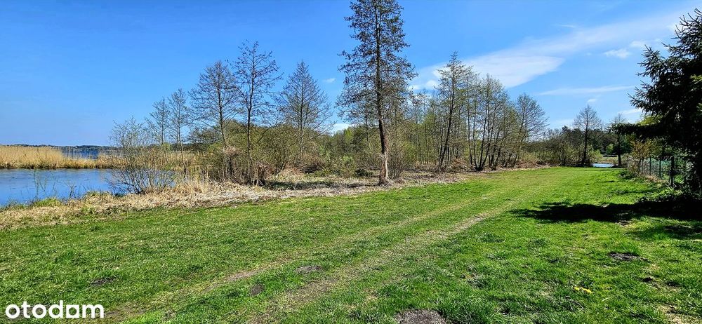 Dom nad samym jeziorem Głuszyńskim - 1 linia brzegowa