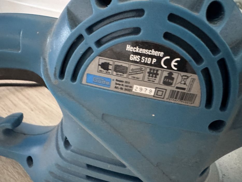 Elektryczne nożyce do żywopłotu Heckekshere