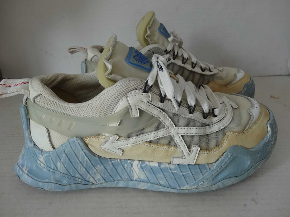 Buty OFF-WHITE ODSY-1000 Blue Marble roz 44 Sneakersy Męskie