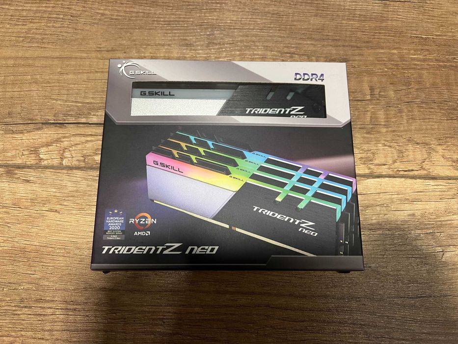 32gb G Skill Neo 3800 Cl14 Pamięć RAM TRIDENT Z NEO DDR4 32GB
