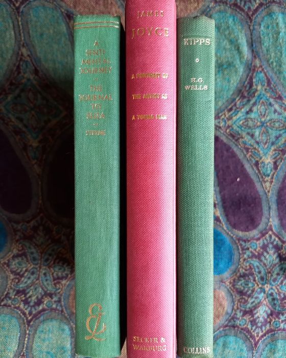 Lote de Livros Variados: Joyce, Faulkner, Agostinho Baptista, H.GWells