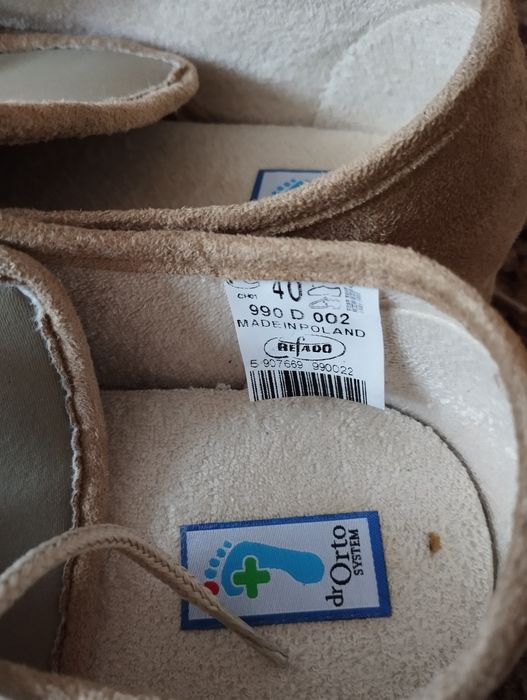 Półbuty Dr Orto 990D002 Ortopedyczne Zdrowotne rozm.40, NOWE