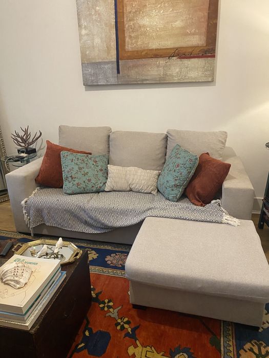 Sofa com Chaise Lounge