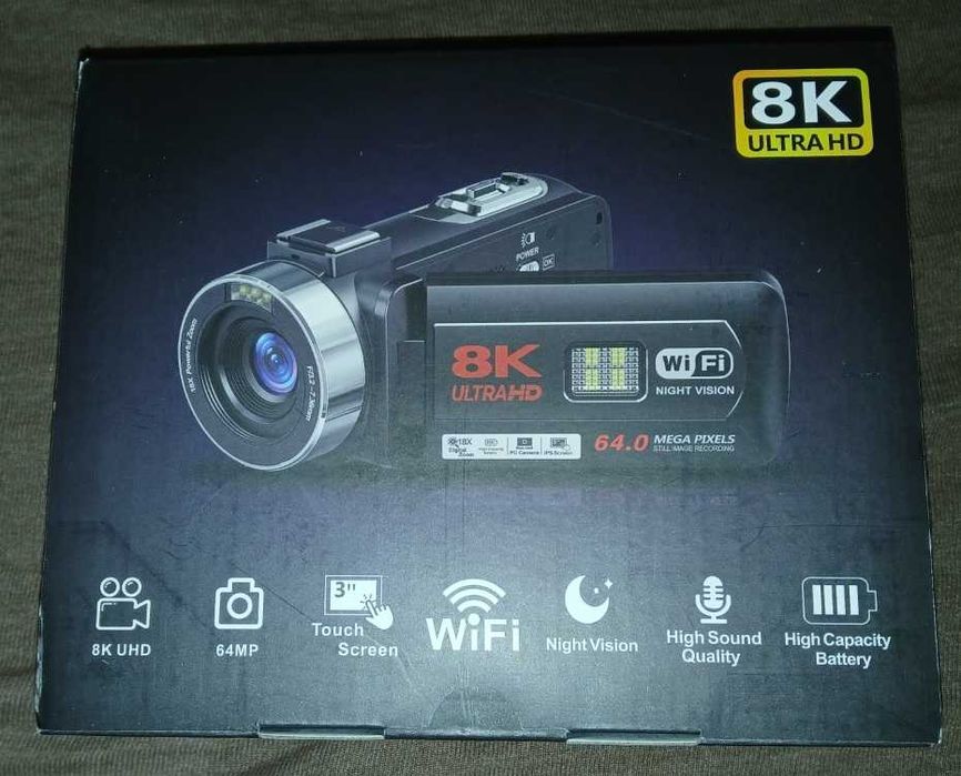 Kamera DVC 8K WiFi