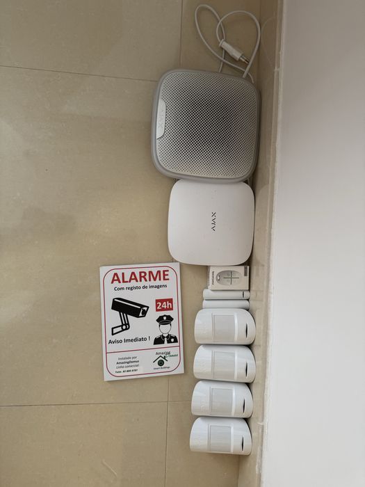 Sistema de alarme novo