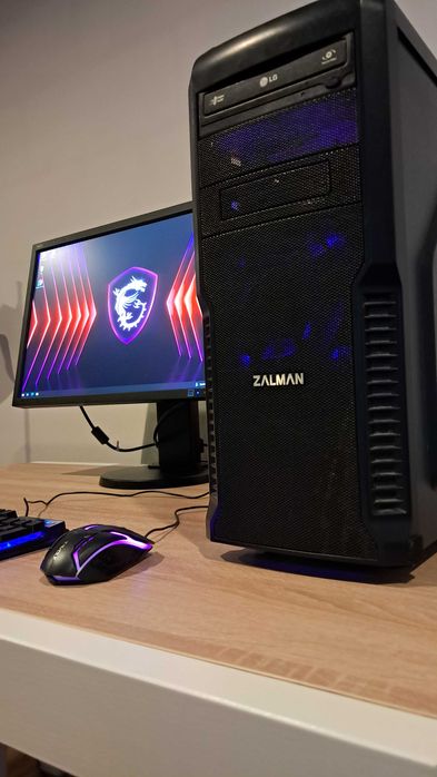 Zestaw Do Gier i5 4x3.7GHz/GTX950-2GB/Ram-16GB/SSD+1TB/Monitor 24'