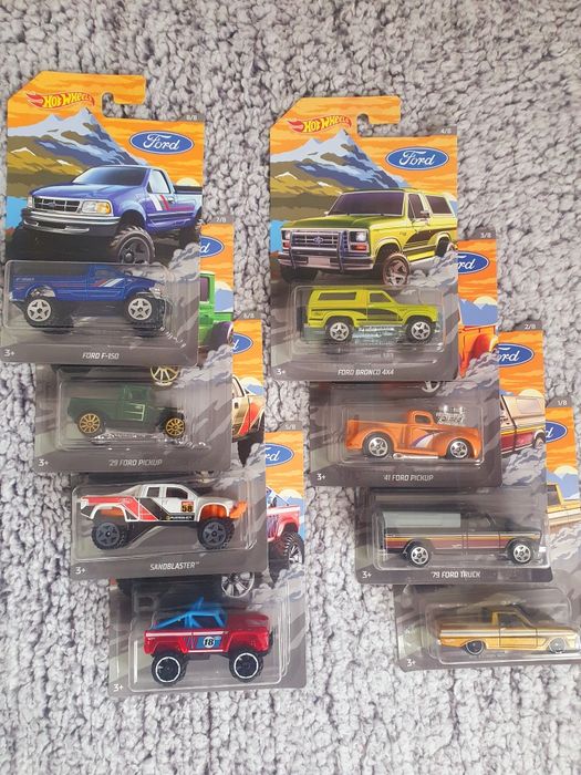 Hot wheels Ford Truck Set 2018r.