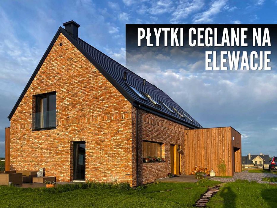 Cegła Na Elewację Płytki Ceglane Dekoracyjne Lico Cegły Producent