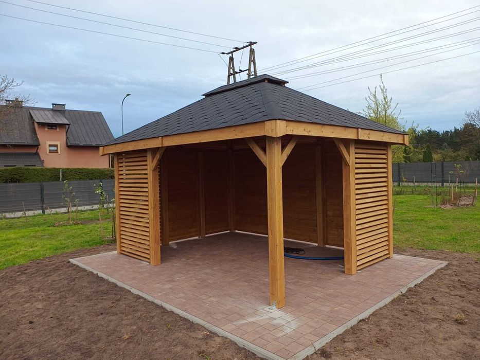 Altana Altanka Ogrodowa drewniana "Lima" 3x4