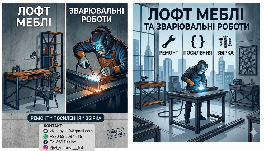 Зварюванні роботи на замовлення