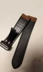 Pasek do zegarka z klamrą zapobiegającą zgubieniu zegarka