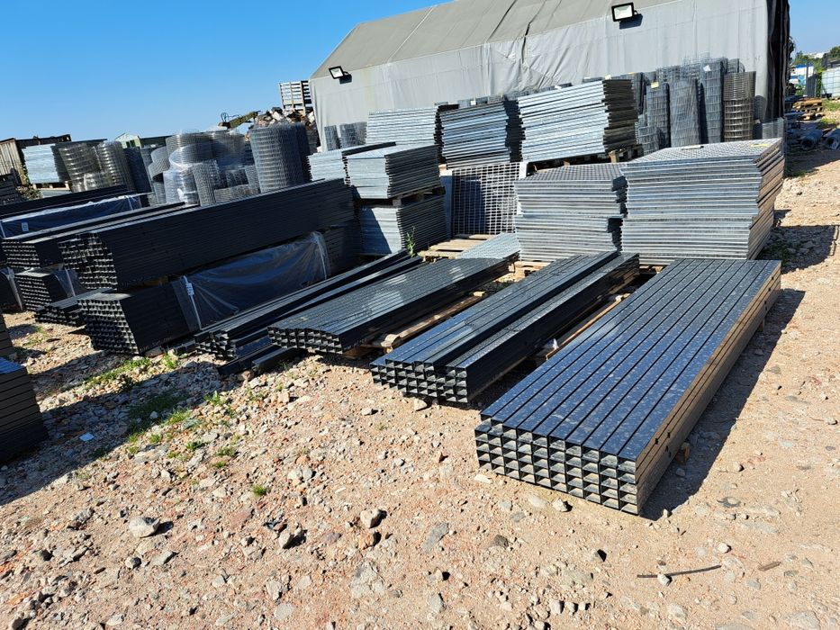 słupki 60x40x1,25mm , 200 cm  ,płot,ogrodzenie