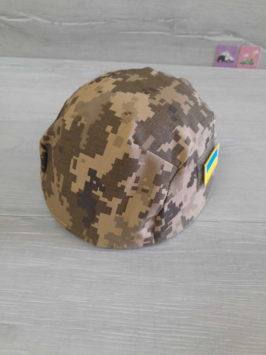 Каска детская военная + кавер к каске(чехол), пиксель ВСУ, SWAT,: 430 ...