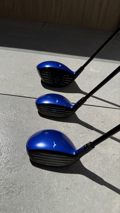 Set of Mizuno St180 woods; Driver, 3 and 5.