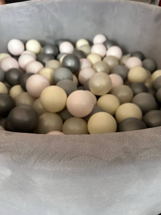 Сухий басейн з кульками + гірка (можна підключати воду)