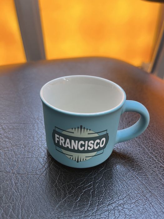 Chávena de café expresso “Francisco” com 2 lados personalizados - nova