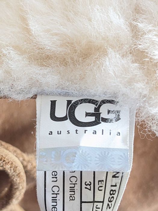 Damskie skórzane buty zimowe, śniegowce UGG Montclair, rozmiar 36/37.