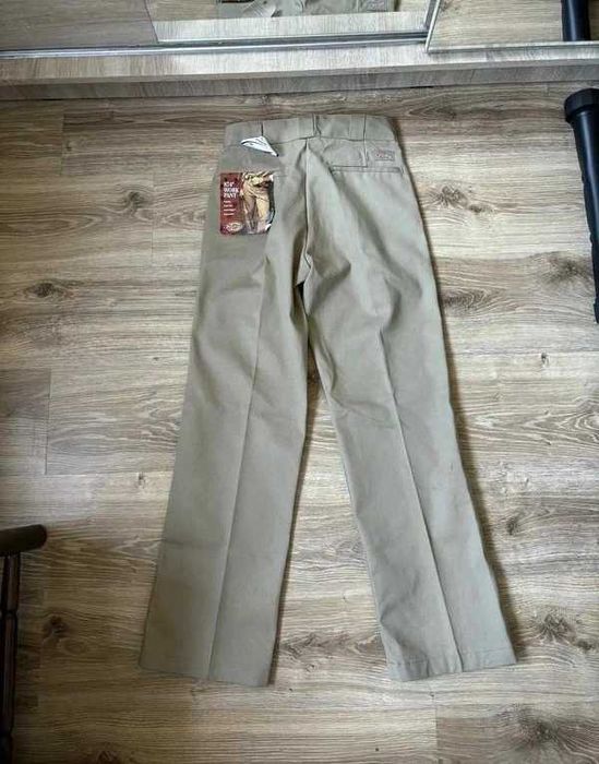 Spodnie Dickies chinos kremowe work pants nowe new