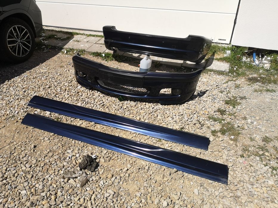 Bmw e46 progi m-pakiet orientblau 317 sedan /touring Oryginał Orient blau blue