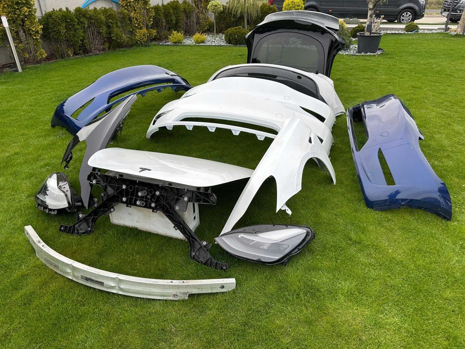 Капот Tesla model Y разбор шрот