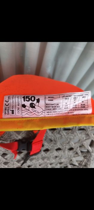 Colete salva-vidas criança certificado