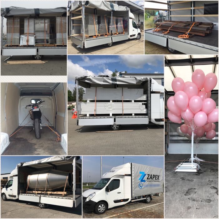 ZAPEX TRANSPORT & PRZEPROWADZKI | Meblowozy | Auta z windą | Plandeki