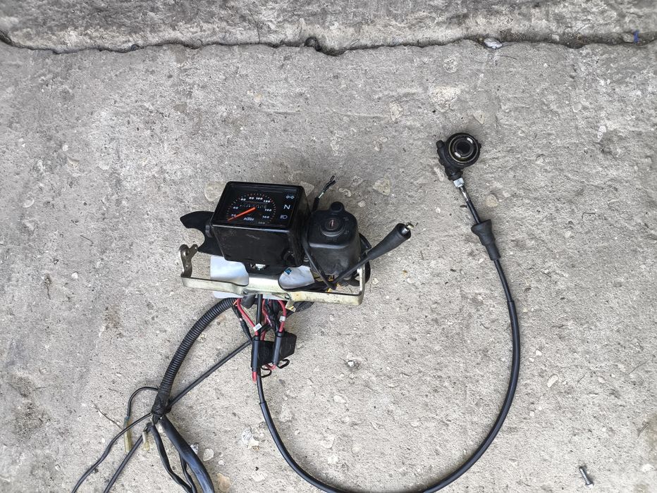 KTM Lc4 licznik ślimak linka