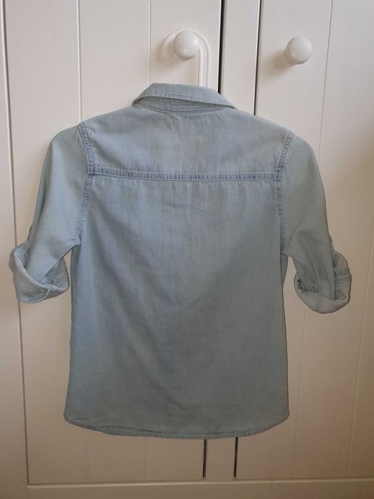 Koszula dziewczęca jeansowa ZARA r. 128 cm na 8 lat