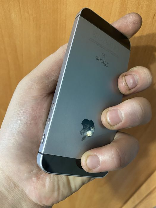 Iphone SE 1 32gb space gray Отл сост айфон неверлок все робить супер