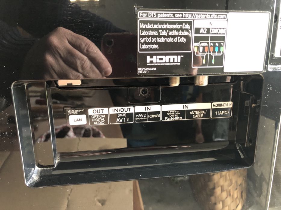 Televisor para peças