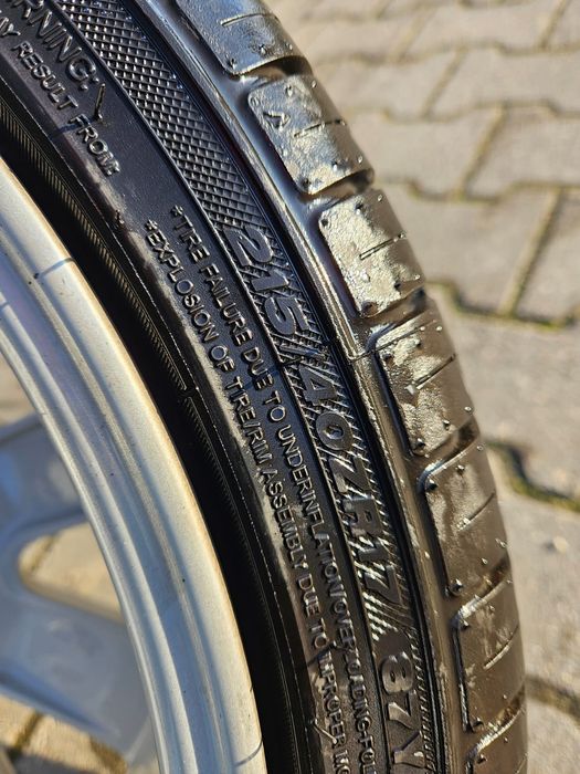 BBS Volkswagen Polo Golf kompletne Alu felgi