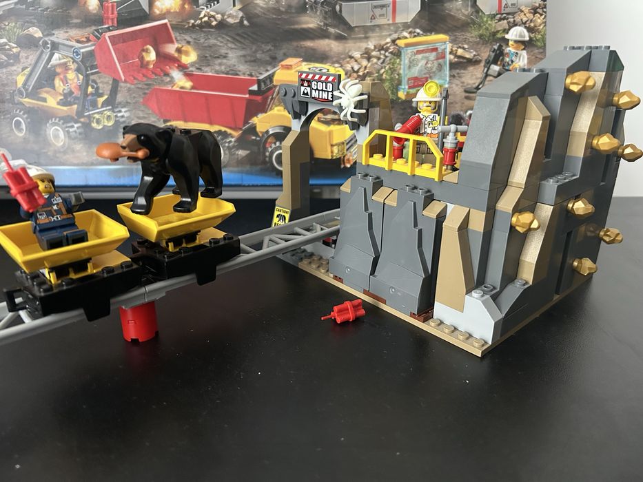 Lego City 60188 Kopalnia złota Stan Idealny