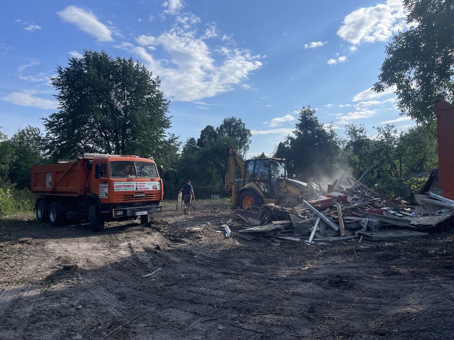 Демонтаж будівель. Вивіз сміття