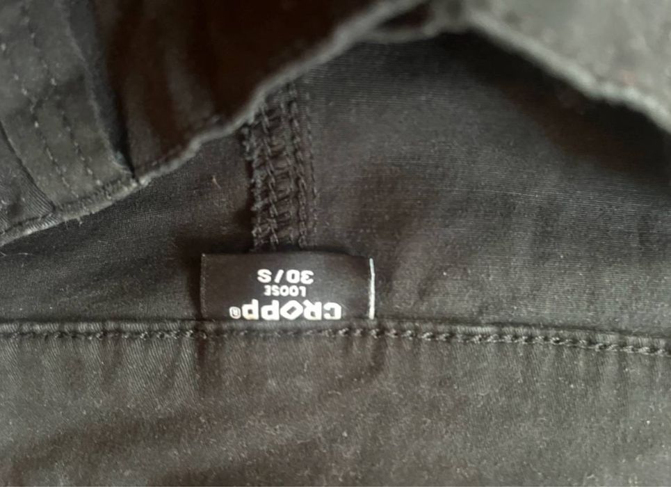 Чорні робочі workwear штани кропп