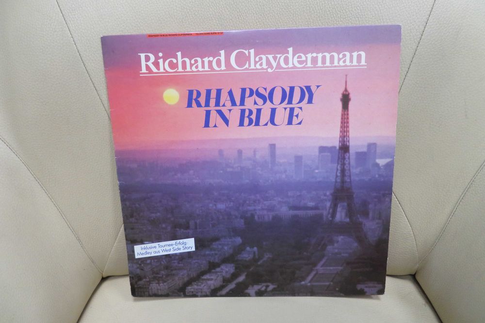 RICHARD CLAYDERMAN - Rhapsody In Blue- LP - płyta używana